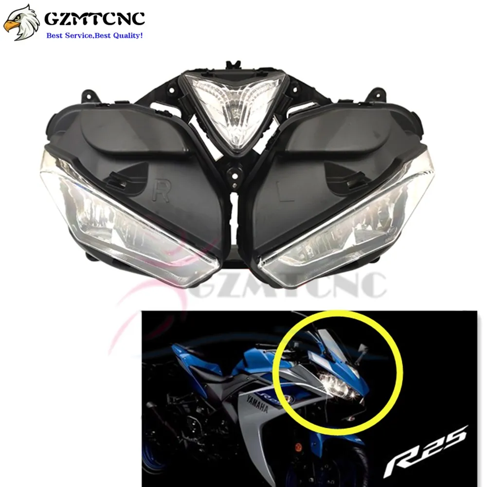 Фонарь передний мотоциклетный в сборе для Yamaha YZF R3 R25 2013 - 2018 |