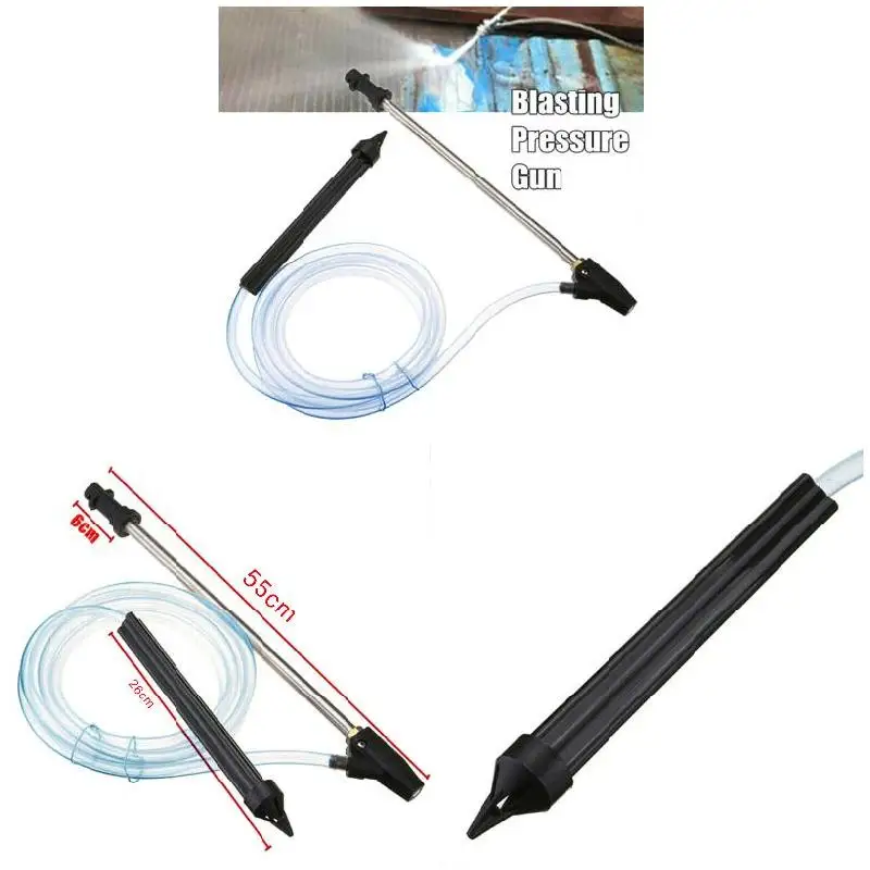 Труба Длина 3M мульти функциональный Быстрый пескоструйная обработка влажные