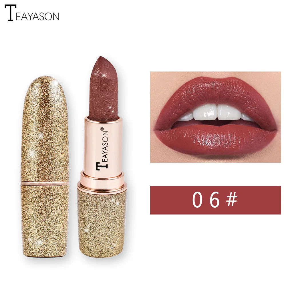 Новинка! Водостойкая матовая бархатная Глянцевая губная помада бальзам для губ