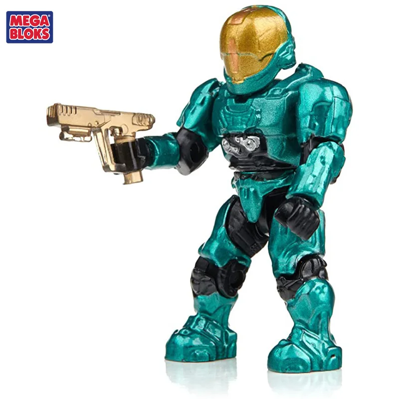 Mega bloks HALO halo Meijiabao 2 5 строительные блоки супер подвижная игрушка кукла цветная
