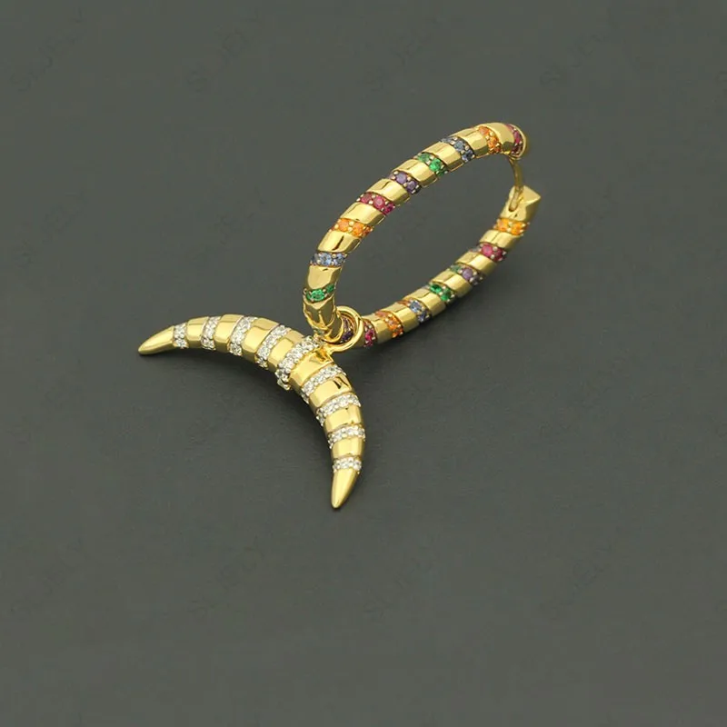 Женские серьги-капельки SLJELY одноцветные серьги из стерлингового серебра 925 пробы