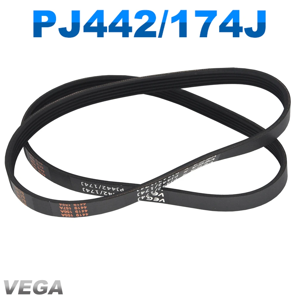Ремень VEGA PJ442 174J 3/4/5/6 ребра для самодельных моделей двигателей | Игрушки и хобби