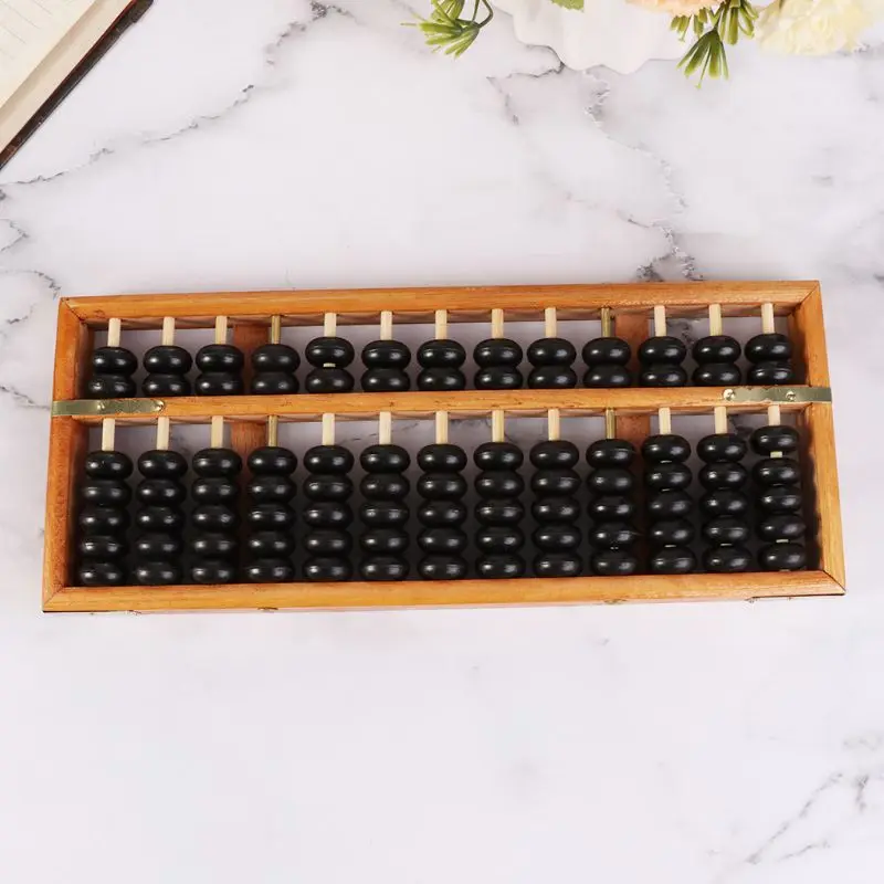 13/17/23 цифр деревянный Soroban Стандартный Abacus китайский калькулятор подсчет