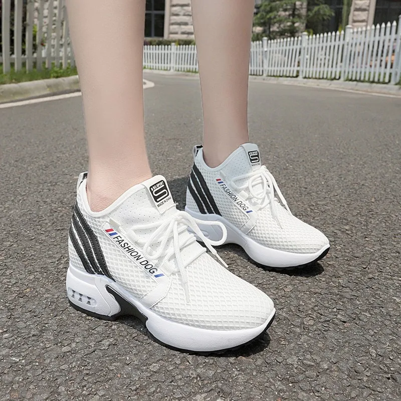 Women Tennis Shoes Tenis Feminino Sneakers Chaussures Femme Increase Lady Outdoor Jogging Fitness Training Sport 0 | Спорт и