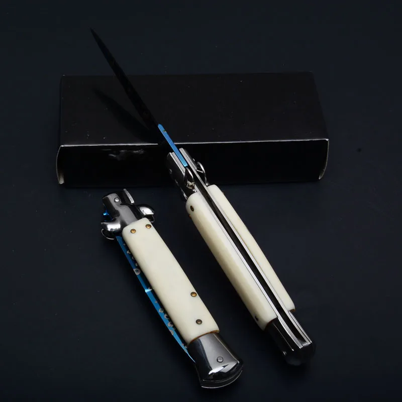 Итальянские карманные ножи с акриловой ручкой итальянский Крестный отец стилет