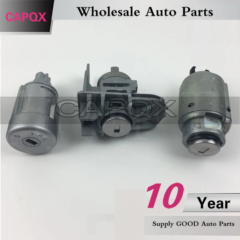 CAPQX полный комплект цилиндров для бокового замка двери зажигания Ford Focus 2005 2015