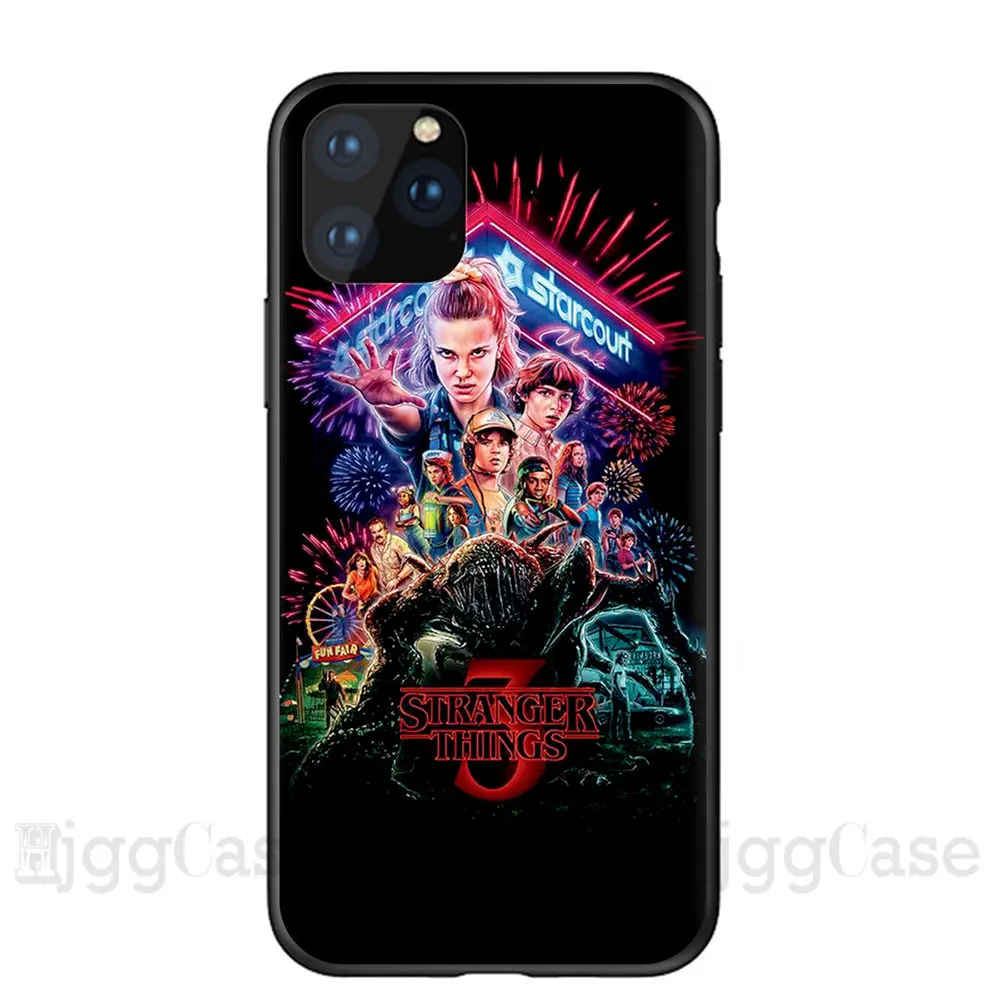 Очень странные дела Сезон 3 Телефон чехол для iPhone X XR XS MAX 6 S 7 8 plus 5S SE 12 11 Pro Max мягкий
