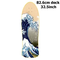 32 5inch surf skate deck 7 tier canadian maple surfskate board quality carving cruiser skate board diy deck parts supply