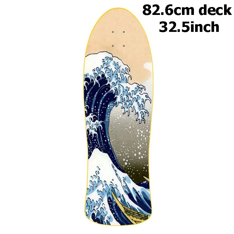 32 5 дюймов Surf скейт Deck 8 круглый Ланч бокс Канадский Кленовый Скейтборд Доска
