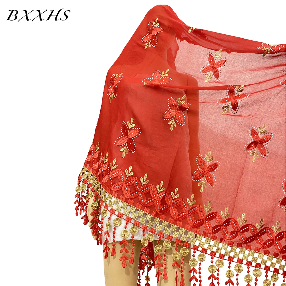 

Африканская Хлопковая вуаль, хиджаб, Дубай, тюль, Пашмина, шнур, кольцо, шаль, бриллиантовая шаль, хиджаб, химическая кружевная палантин, шарф...