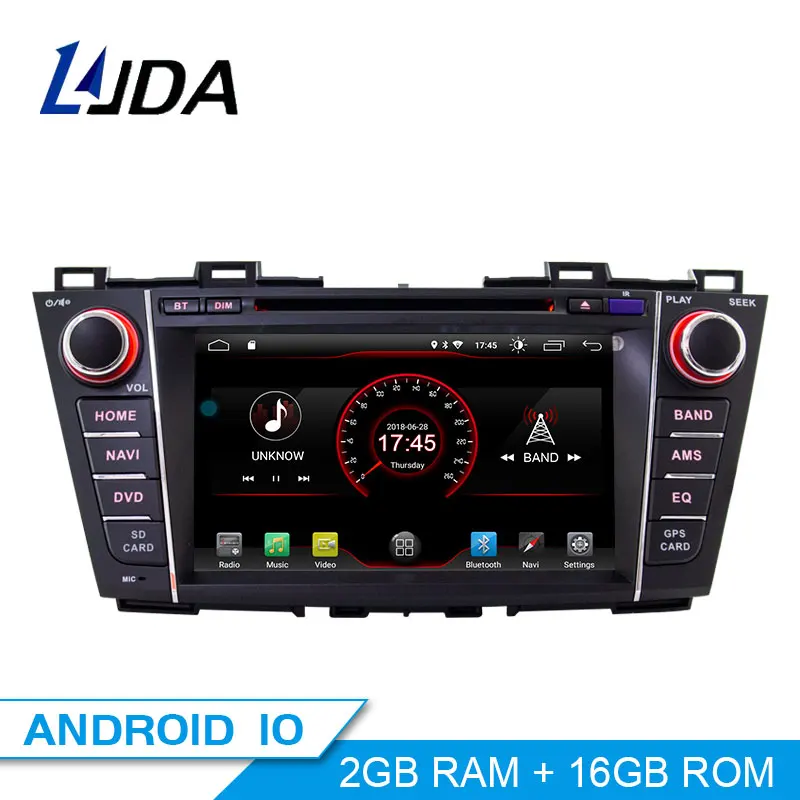 Автомобильный DVD-плеер Carplay DSP 2 DIN Anrdroid 10 0 для Mazada 5 Premacy 2009-2011 2012 WIFI GPS-навигация