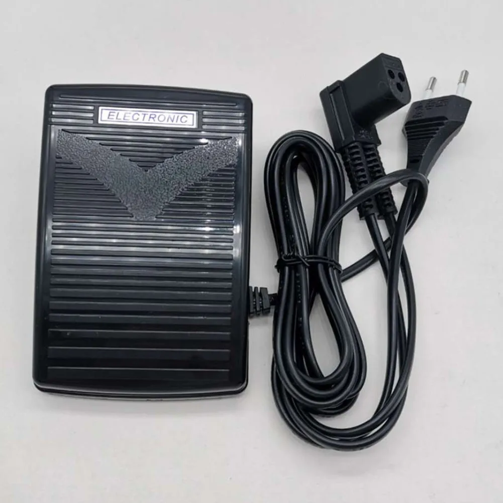 

Foot Pedal Sewing Machine Foot Control Pedal With Power Cord EU Plug Sewing Tool Foot Pedal Speed Adjustor Controller Motor