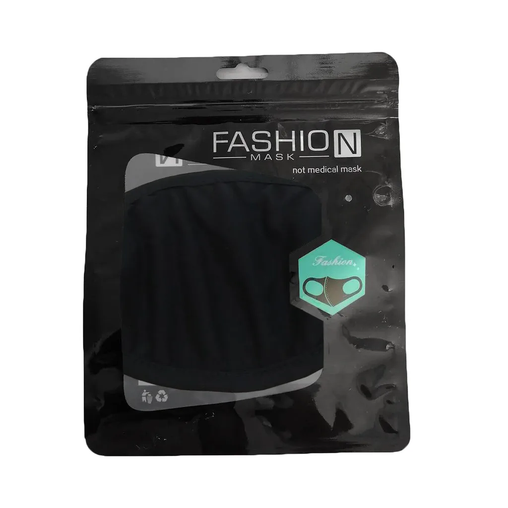 Многоразовая защитная маска для лица унисекс хлопок цвет в