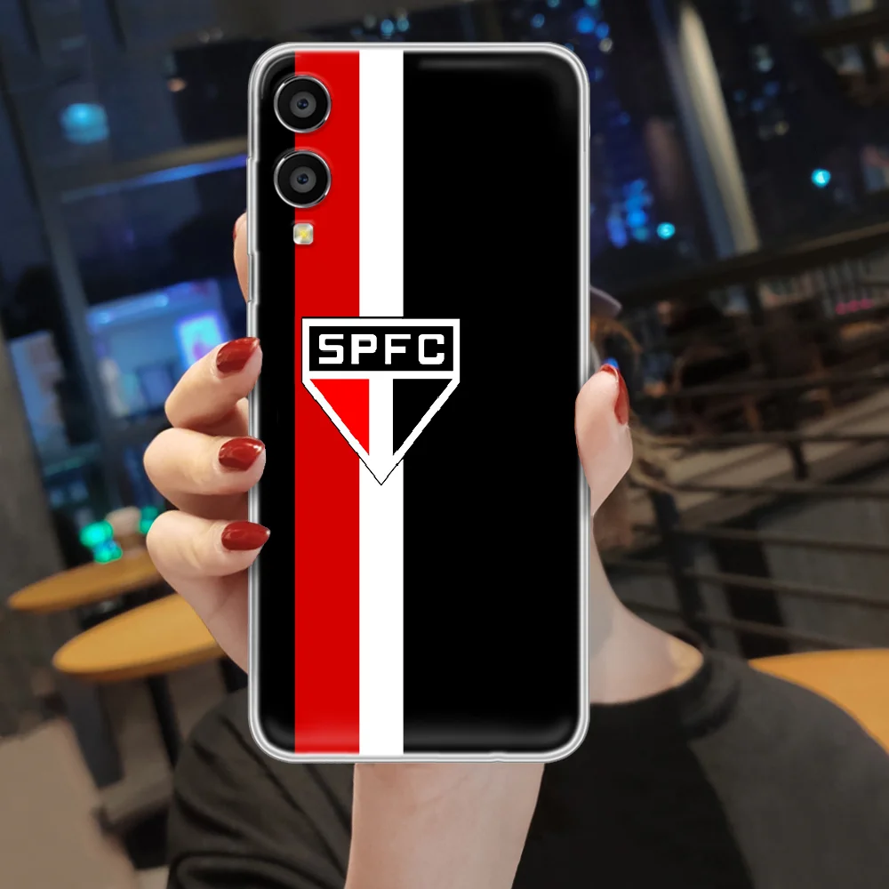 

Sao Paulo Futebol Clube Phone Case hull For HUAWEI honor nova v 5 7 8 9 10 20 30 C A X Lite Pro transparent cell cover painting