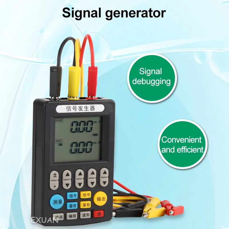 4 20 мА генератор исходного сигнала ручной калибратор процесса 24 в ток и