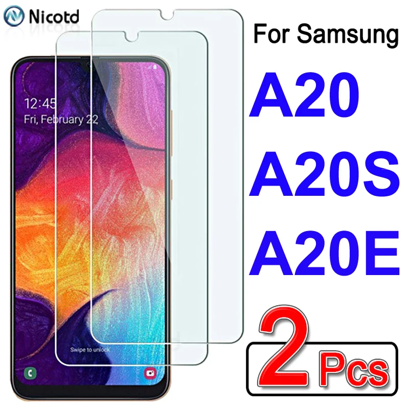 

2pcs/lot 9H Protective Glass On for Samsung Galaxy a20e a20 a20s Screen Protector Tempered Glass Film For Glaxay a20 e a20 s a20