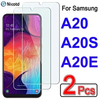 2pcslot 9h protective glass on for samsung galaxy a20e a20 a20s screen protector tempered glass film for glaxay a20 e a20 s a20