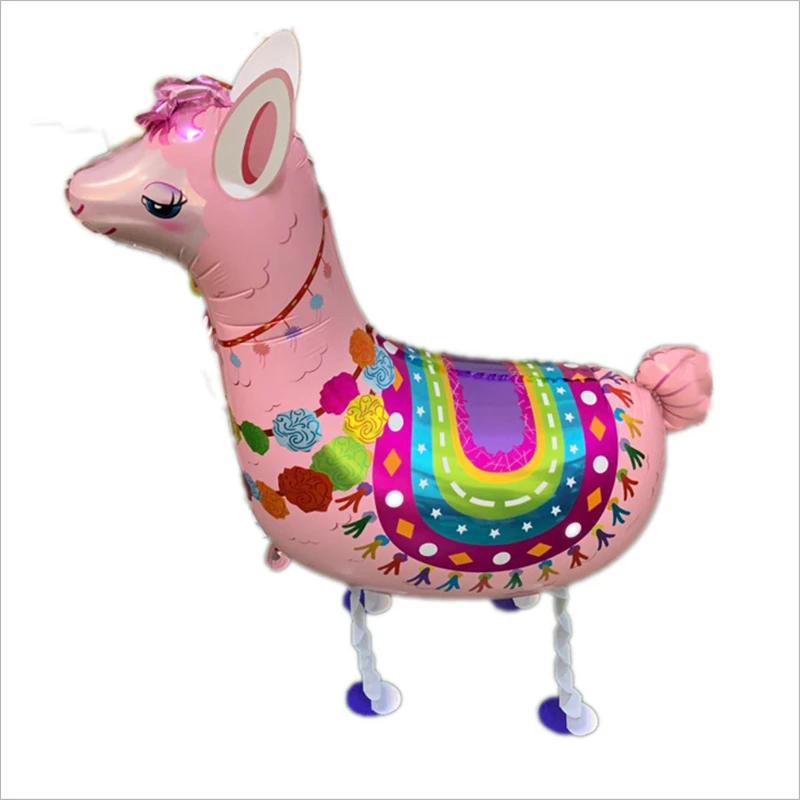 Шнурок ходячие воздушные шары оптом стоячие животные алюминиевые надувные