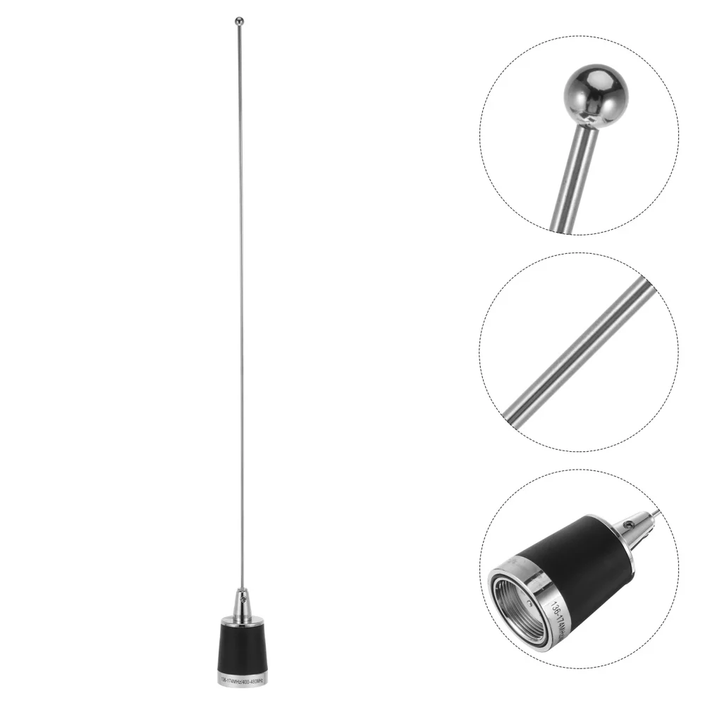 

Car Mobile Radio Antenna Dual-Band NMO Antenna for VHF/UHF Two Way Radios