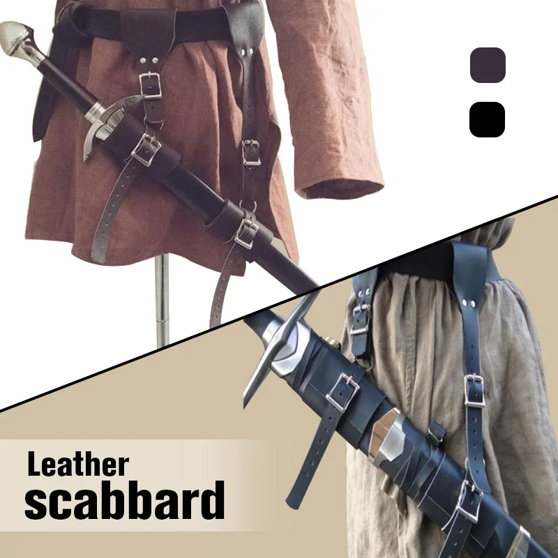 Средневековый портупея ножны в готическом стиле стимпанк талии оболочка меч