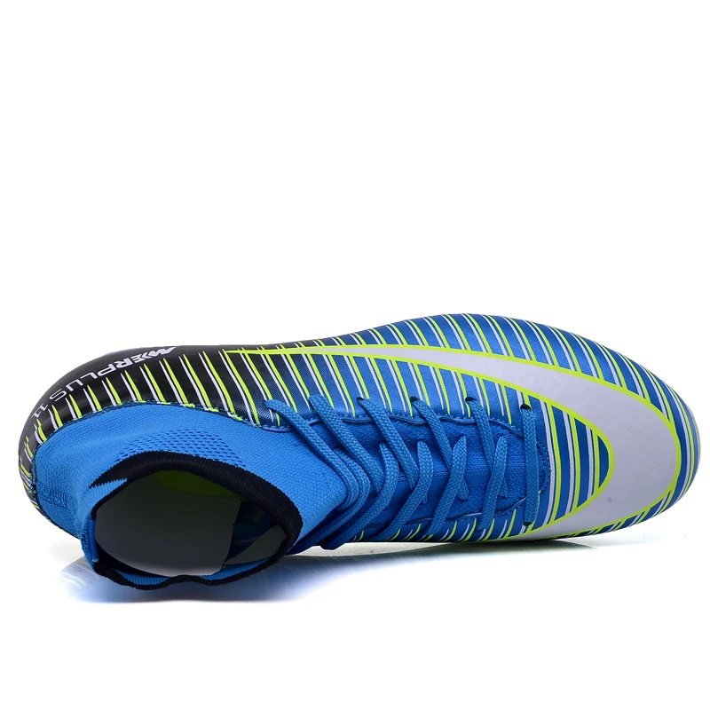 

Broken nail spikes adult high-top soccer shoes, lightweight soft and comfortable football shoes