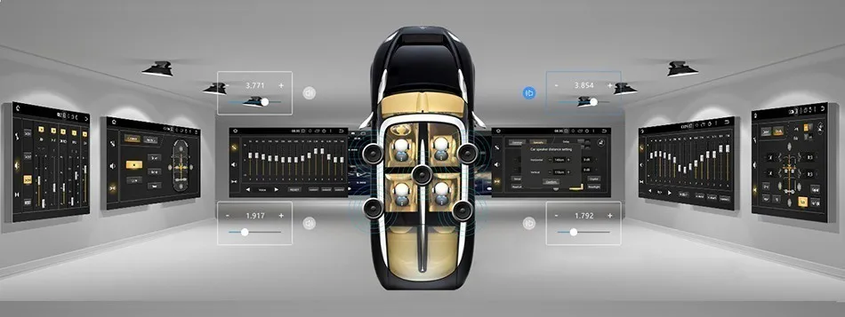 10.2" IPS screen Android 9.0 Car Multimedia for Toyota RAV4 Radio Vehicle TDA7850 GPS Bluetooth HDMI Car Stereo MAX6
