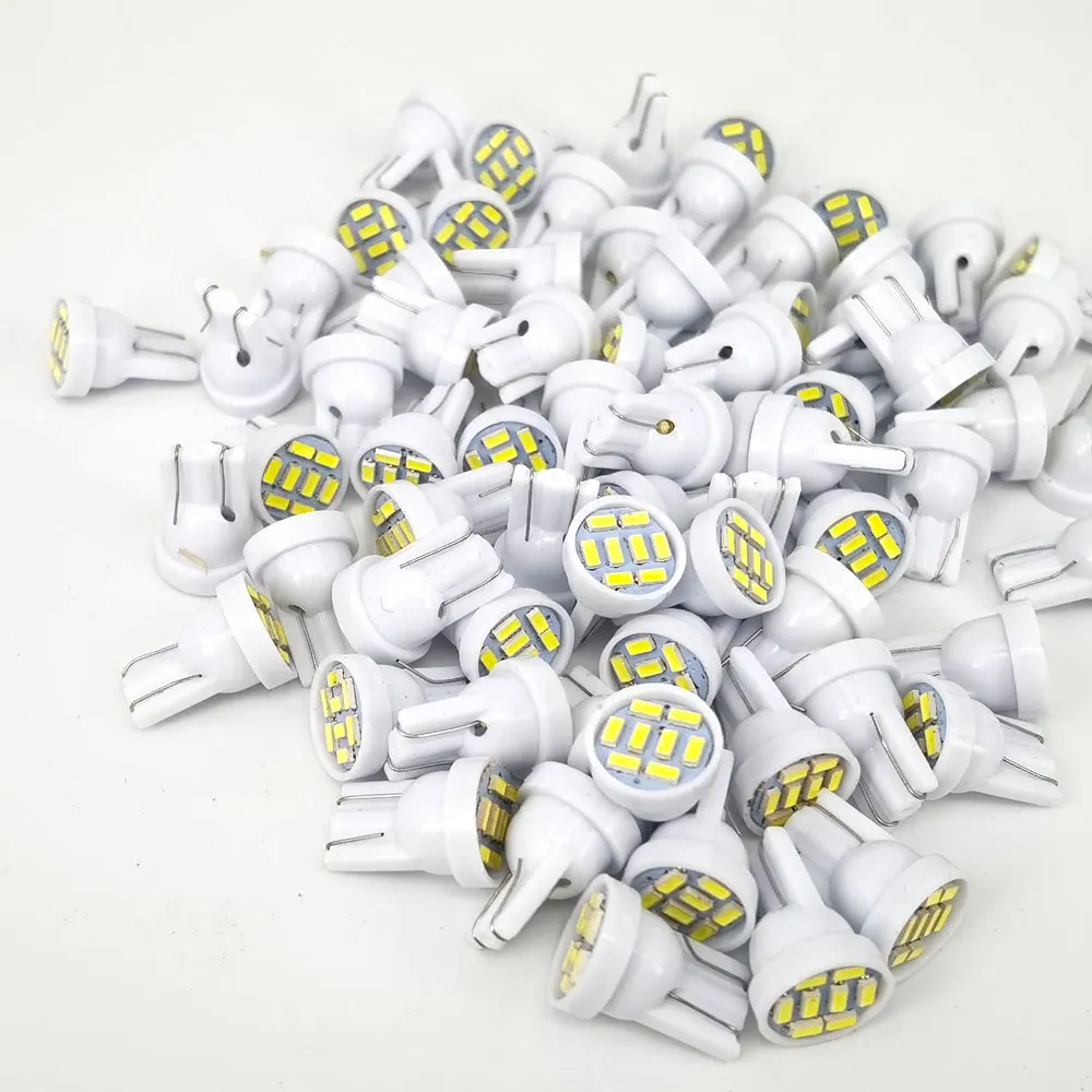 AdeBayor 500 шт Продвижение Led T10 8 smd 3014 светодиодов 8SMD автомобильный светильник 194 168 192