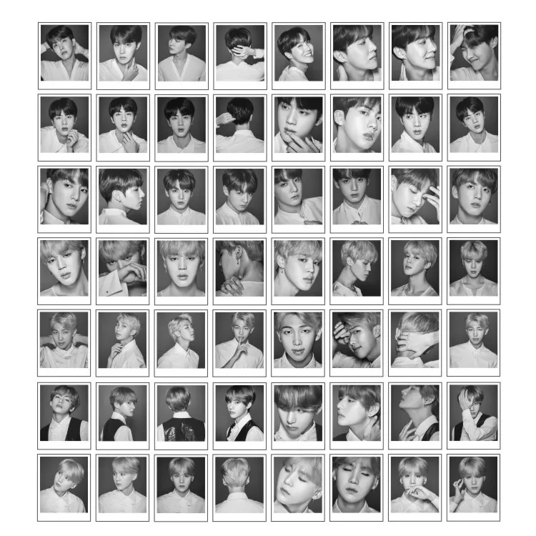 56 шт. Kpop Bangtan Boys Wings памятная карточка LOMO для коллекционеров Фотокарточка Love Yourself