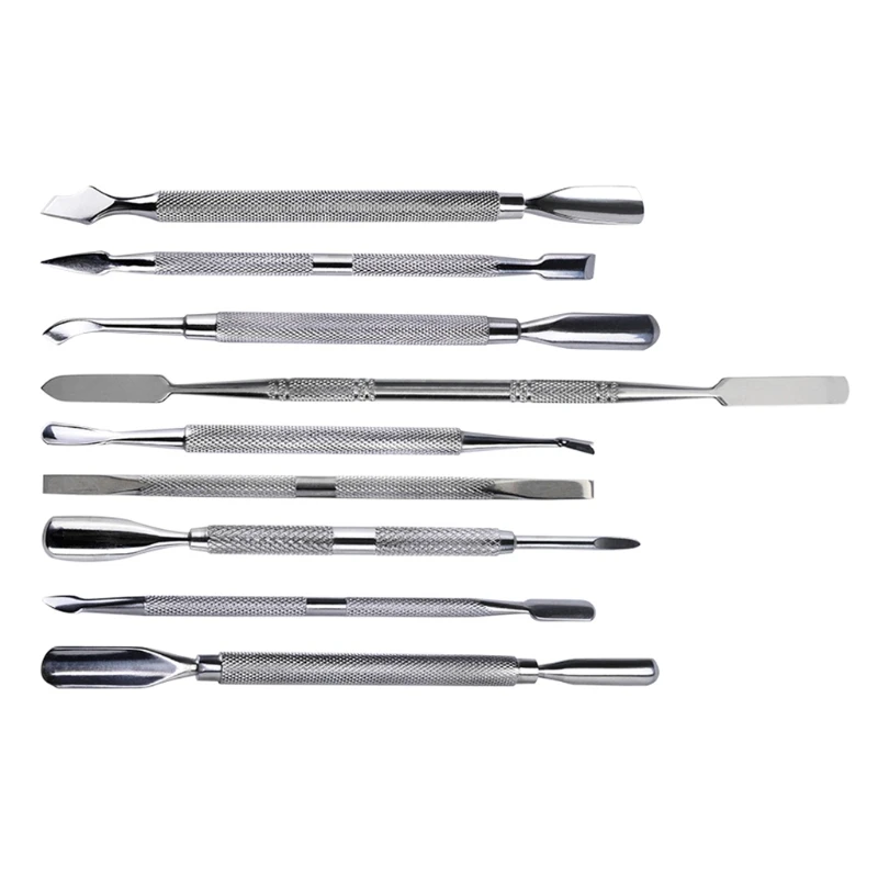 

Cuticle Pusher Cutter Nail Peeler Scraper Stainless Steel Remover Pedicure