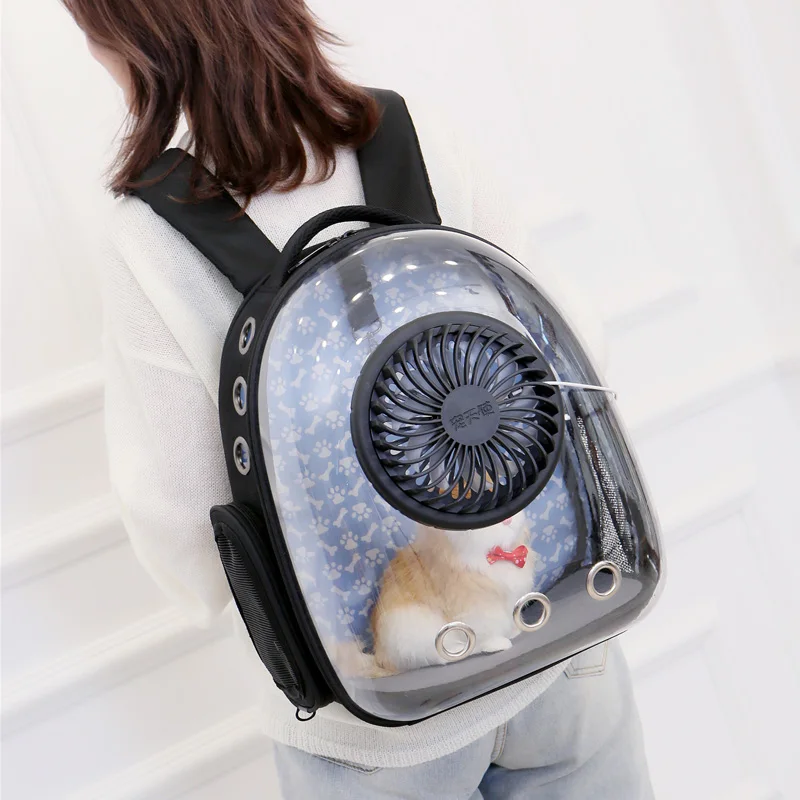 Воздухопроницаемая переноска для кошек дорожная сумка в виде космической