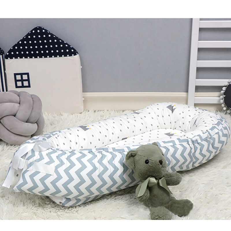 Матрас детский Ограненный портативный съемный моющийся коврик для сна малышей