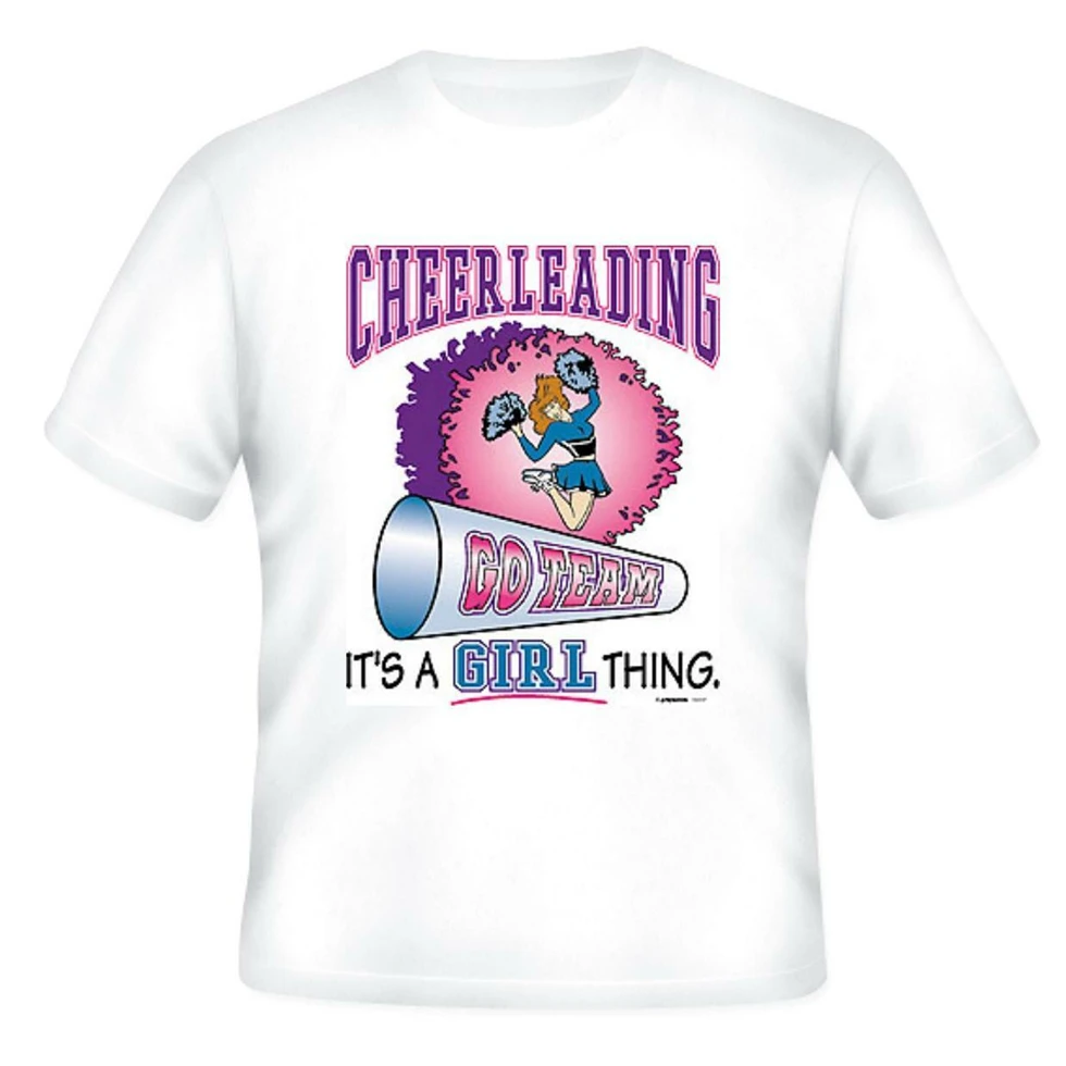 Спортивная футболка Cheerleading IT/Одежда для девочек Повседневная | Мужская одежда
