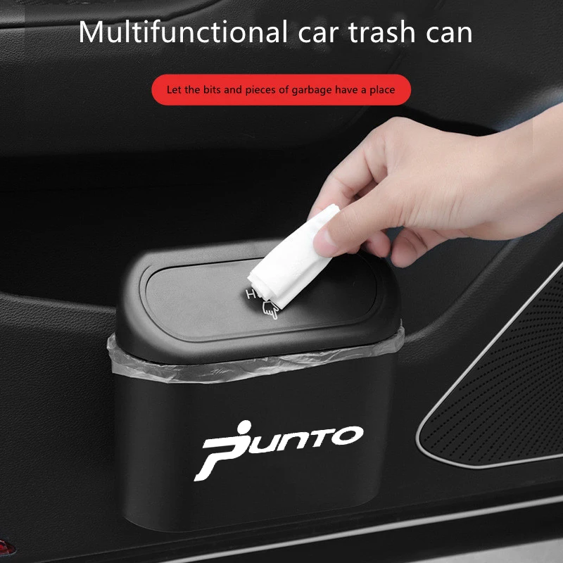

Car trash can hanging type vehicle pressing type trash can for Fiat Panda Tipo PUNTO BRAVO