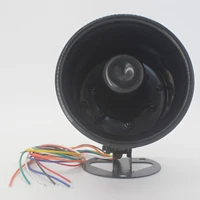 jrhn002 32v 10w multi tone horn intelligent amplifier horn alarm with remote controlblack