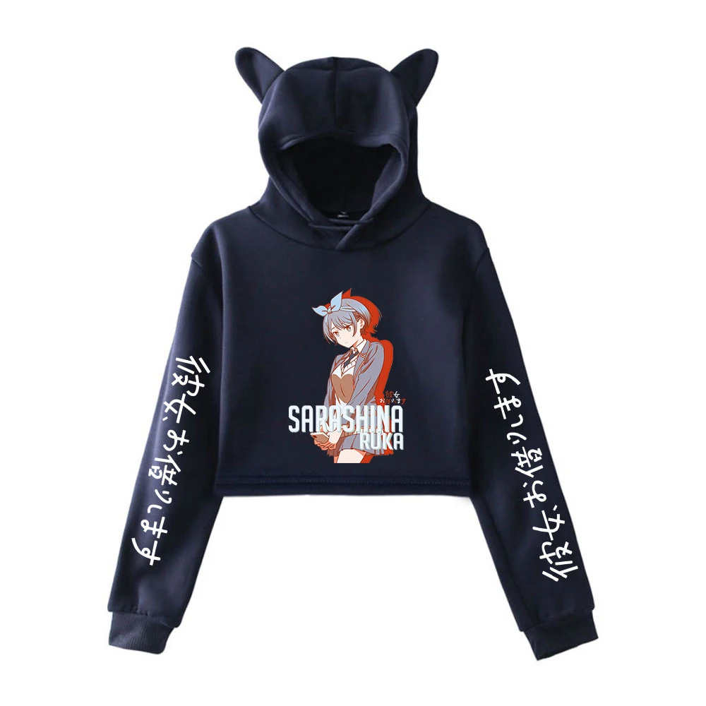 

WAWNI RentalGirlfriend Cat Ear Hoodie Woman Fashion Print Cotton Hooded Sweatshirt Streetwear Accessories Leisure Hoody 2021