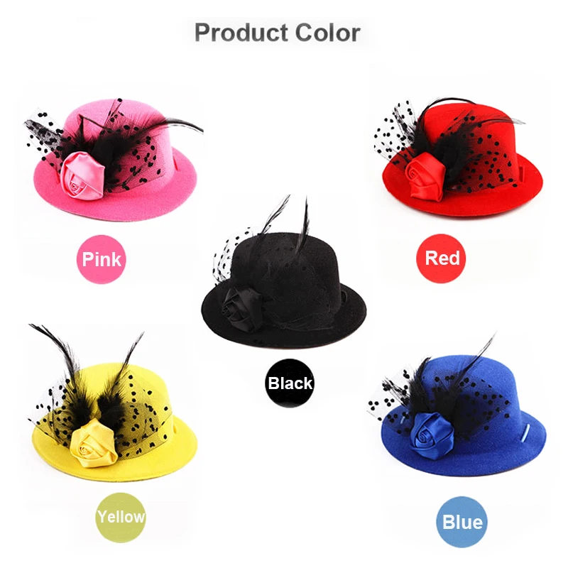 Женская шляпа для домашних животных собака кошка Тедди украшение модная