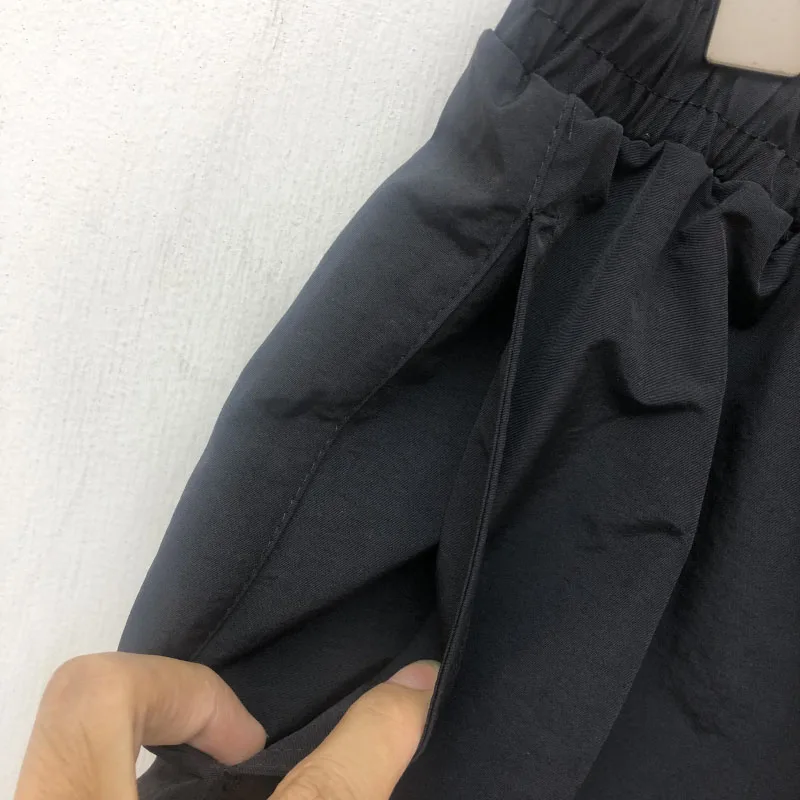 

Black Dark Green Drawstring KAPITAL Shorts Men Women Best Quality Nylon Waterproof Smiley Shorts Inside Mesh KAPITAL Breechcloth