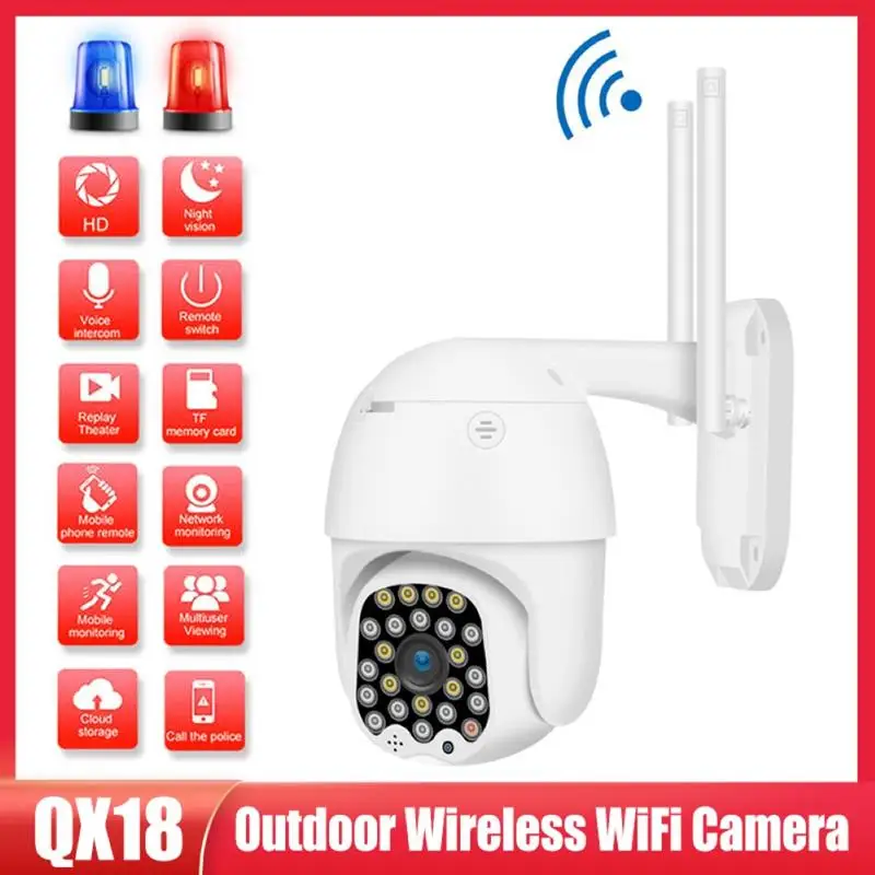 

1080P Wireless IP Camera WIFI Waterproof 2MP Outdoor PTZ IP Camera Motion Detection Night Vision Camaras De Vigilancia Con Wifi