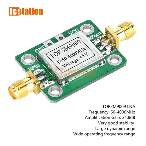 Усилитель сигнала TQP3M9009 LNA 50-4000 МГц усиление усиления: 21,8 дБ усилитель с низким уровнем шума плата приемника сигнала модуль беспроводной связи