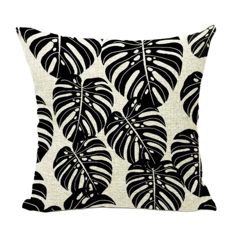 Тропические Botany Подушка 45 см пальмовый лист качели &quotСолнечный свет&quot чехол