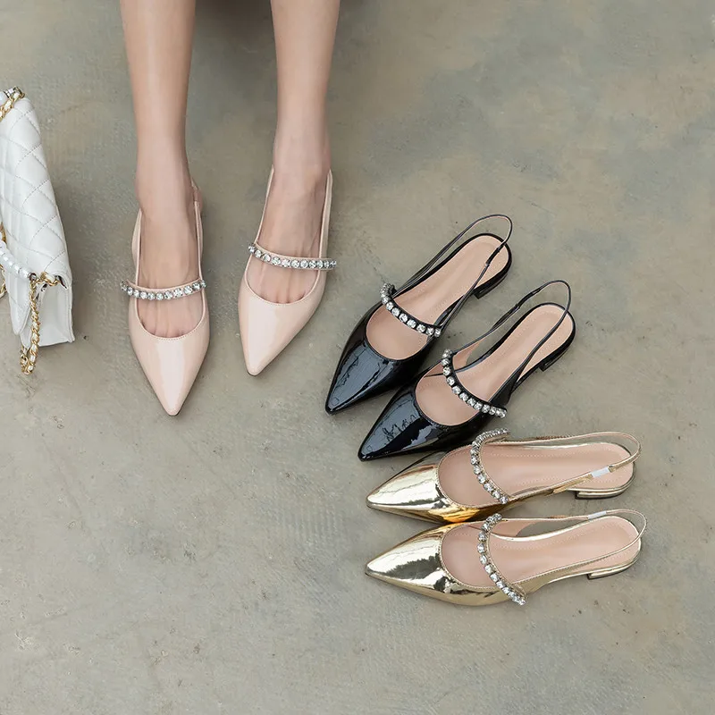 Женские туфли-лодочки из коровьей кожи FEDONAS элегантные туфли без застежек со