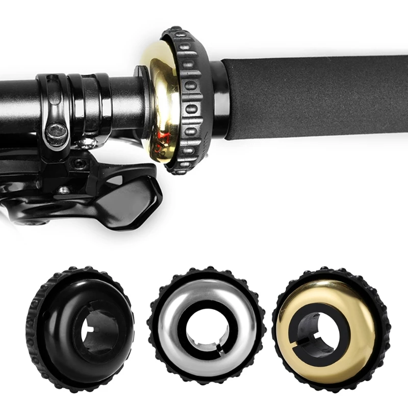 

Bicycle Bell MTB Road Bike Super Ring Copper Bell Hidden Handlebar Turn Bell