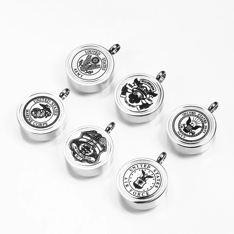 Американский военный солдат кулон из титановой стали ожерелье Для памятных