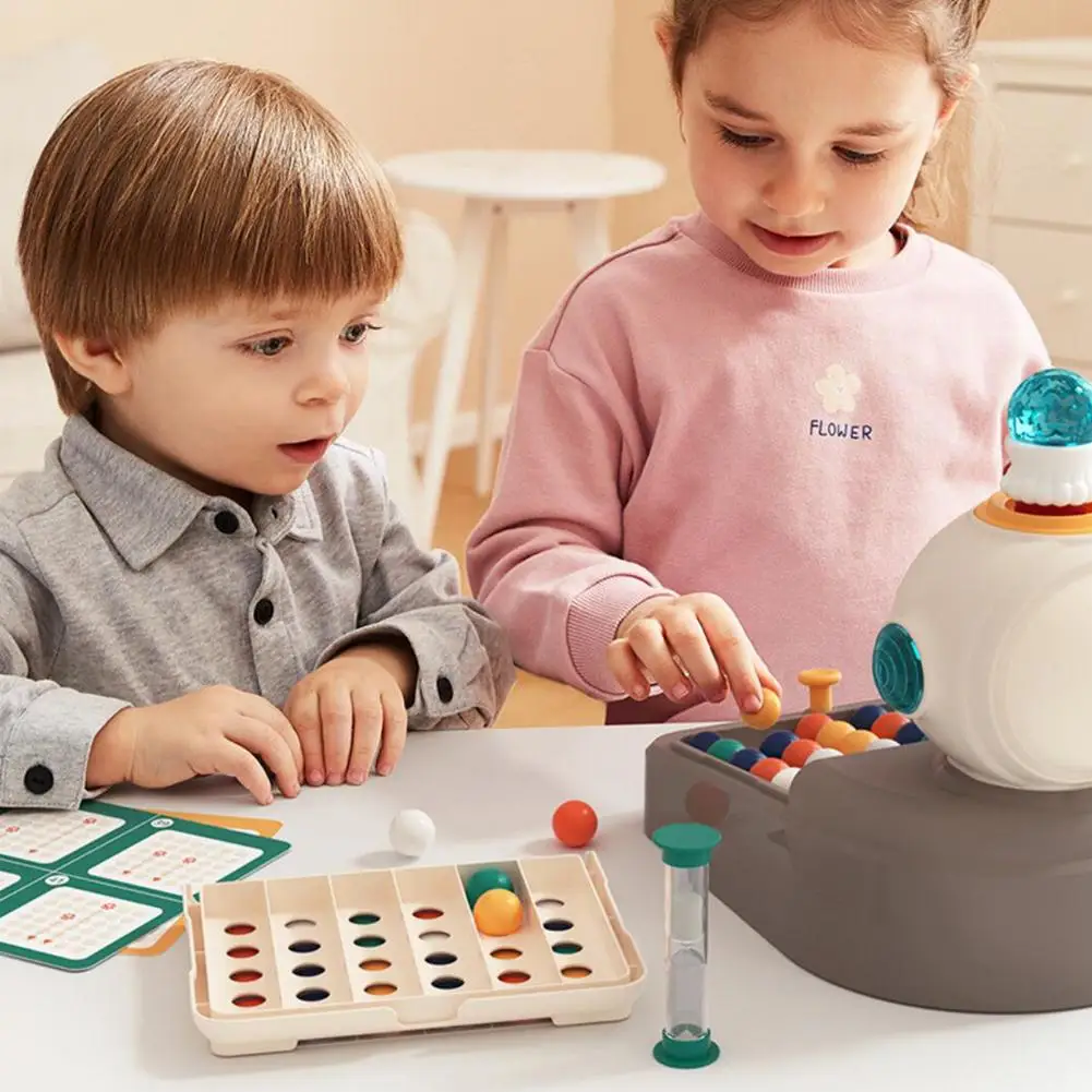 

Kids Rainbow Ball Matching Game Toy Children's Thinking And Logic Observation Training Parent-child Clearance Board Game Toy