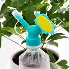 Спринклер с крышкой для бутылки, насадка с двойной головкой для полива цветов, саженцев и растений в помещении, инструмент для сада