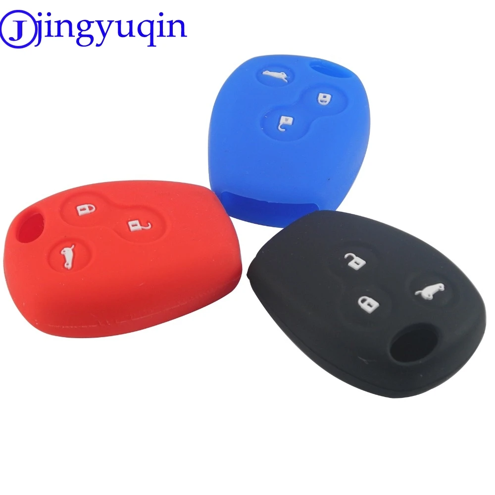 Jingyuqin NewRemote чехол для ключа автомобиля 3 кнопки Renault Dacia Modus Clio Twingo Kangoo 2 держатель |