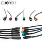 Водонепроницаемый Удлинительный кабель EJOYQI Julet, 2, 3, 4, 5, 6 Pin, детали для электровелосипеда для велосипеда