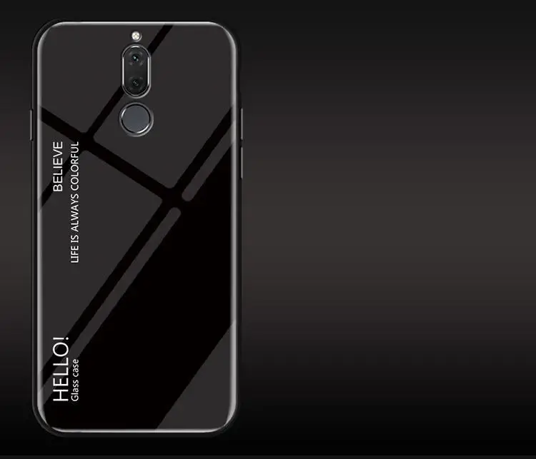 Для Meizu M6T 16s 16XS 16th X8 Чехлы градиентное стекло задняя крышка для Meizu Note9 Note8 M5 Mini M6 Note M5S защитный чехол
