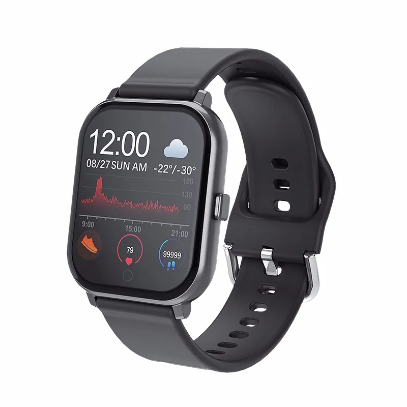 

Smart Bracelet 1.3 inch Heart Rate Tracker Sports Wristband T55 Pk P70 for Phones Men Waterproof Smart Watch Fitness Bracelet