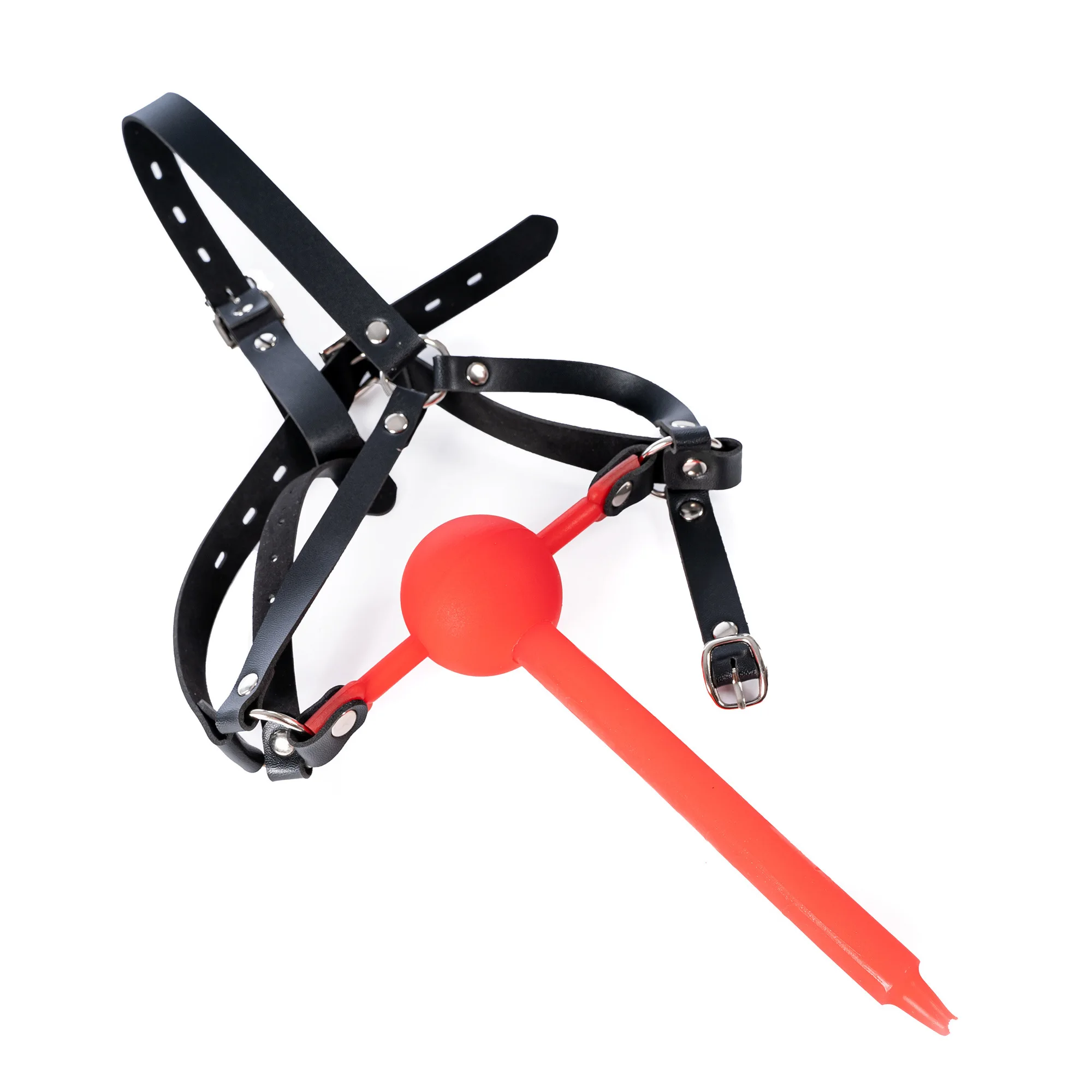 Фетиш фетиш светящийся капюшон и силиконовый кляп для рта с отверстием БДСМ